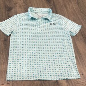 Under Armour Aqua Logo Polo Shirt